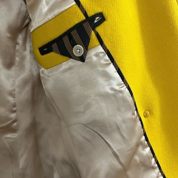 J.Crew Majesty Peacoat Stadium Cloth by Nelo Gori- size 2 - Picture 8 of 12